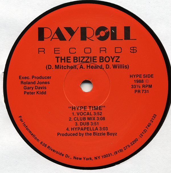 Bizzie Boyz – Hype Time / Dope (VLS) (1988) (320 kbps)