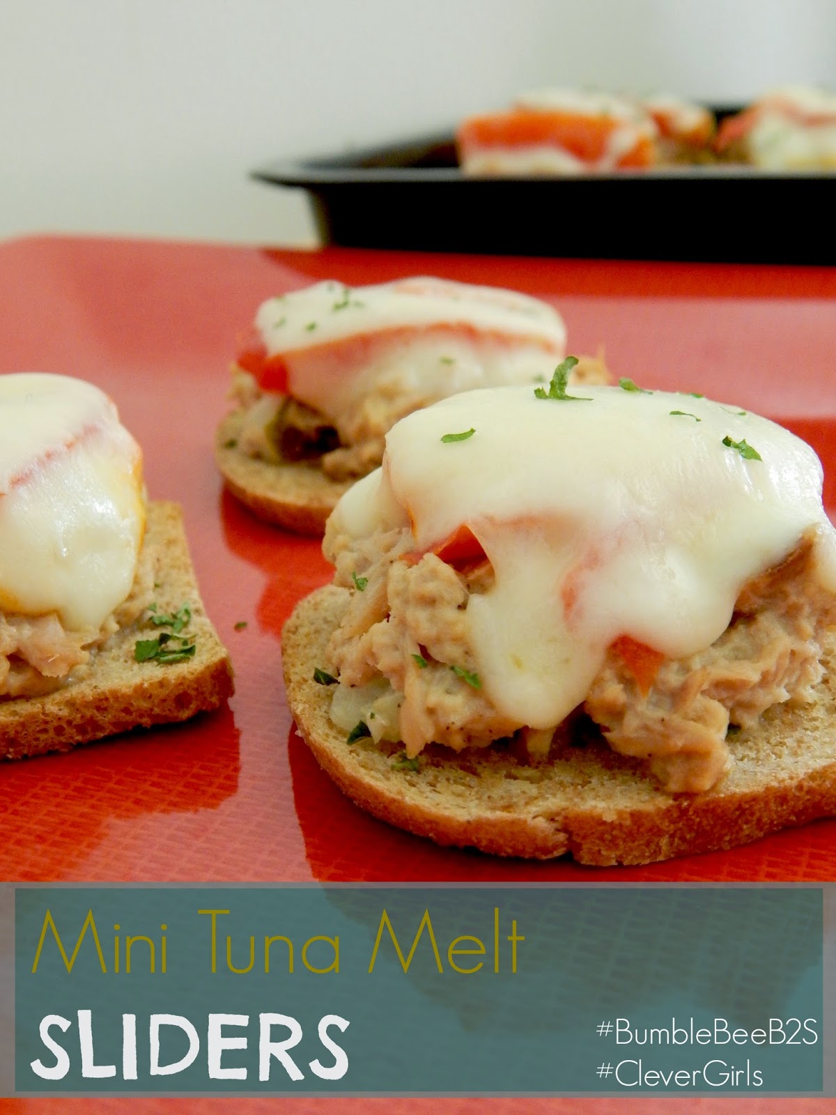 Ally's Sweet and Savory Eats Mini Tuna Melt Sliders BumbleBeeB2S