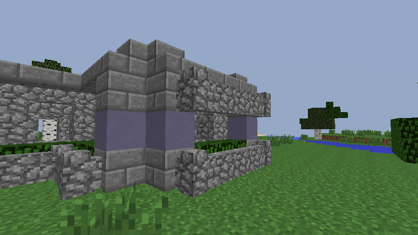 Youssarian's Minecraft Blog: Small Stone House with Depth