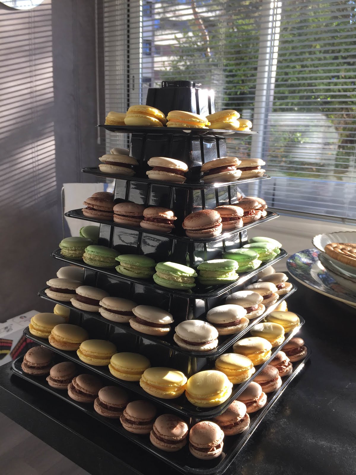 Pyramide de macarons