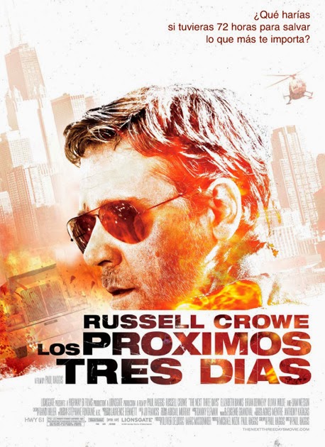 Cartel de 'Los próximos tres días' Cartel, russell, crowe, próximos, cine