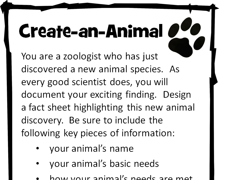 I Love 2 Teach: Create-an-Animal & Create-a-Plant freebie