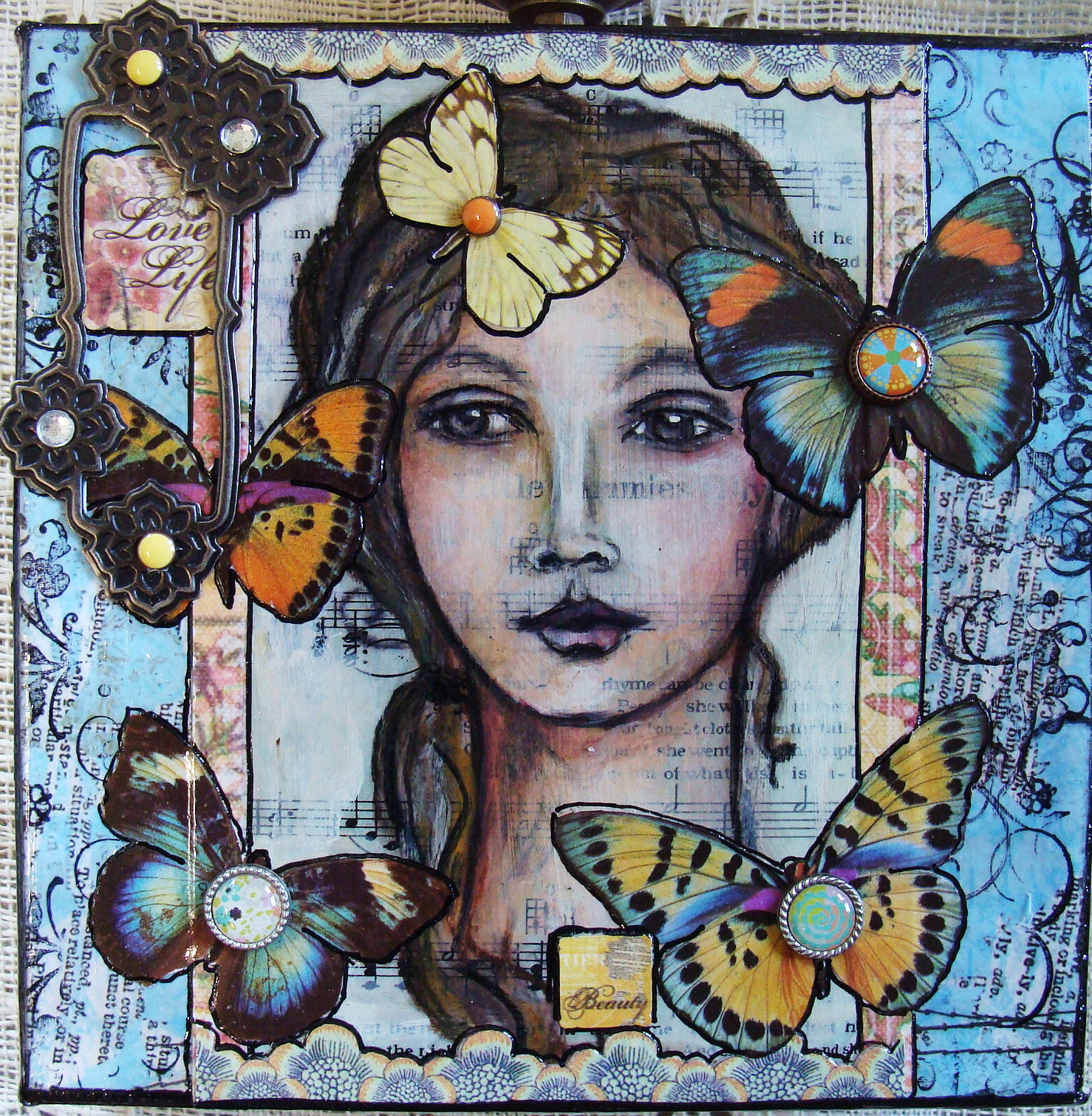 My Art Journal Faces