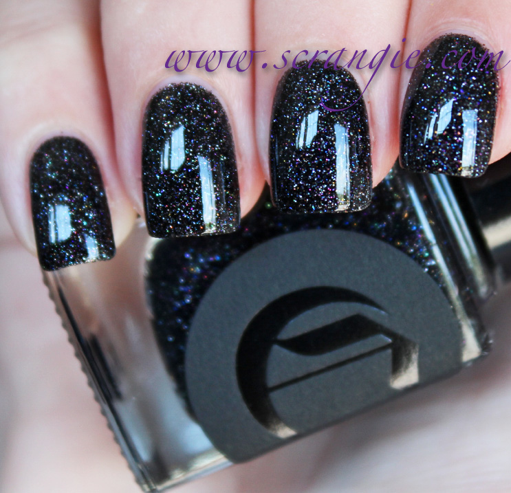 Scrangie Cirque Colors Dark Horse Nail Polish Swatches and Review