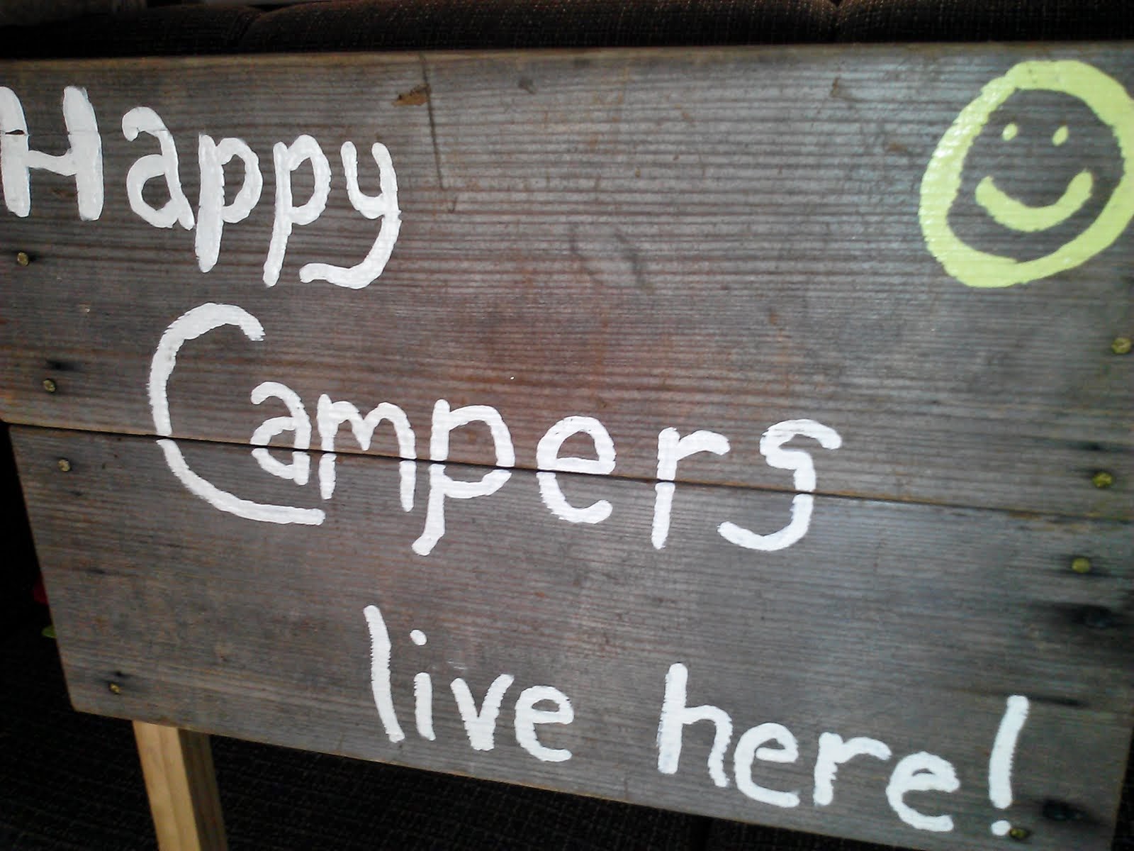 We are the Happy Campers