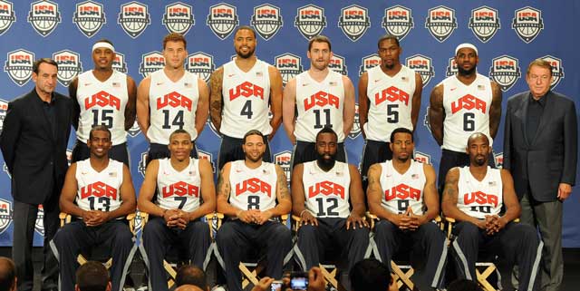 2012 USA Basketball Olympic Team