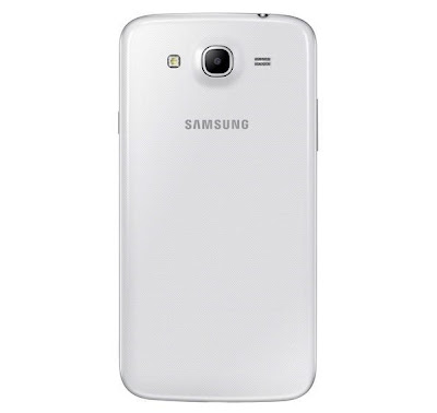 samsung galaxy mega white 6.3-inches smartphone samsung galaxy mega white 6.3-inches smartphone rear view
