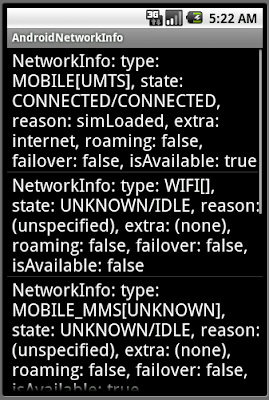 Get All Network Info Get All Network Info