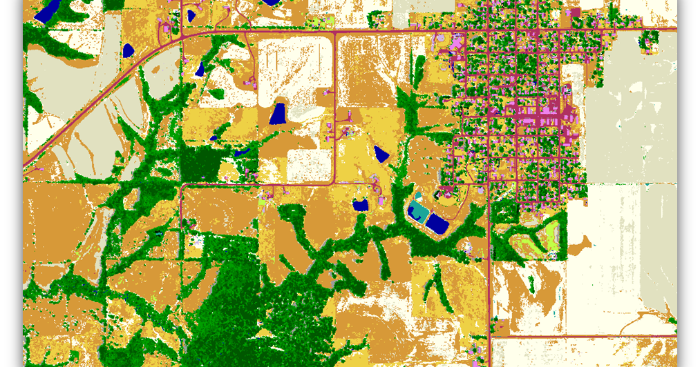 Iowa GIS Service Bureau High Resolution Land Cover!