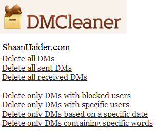 how do you delete twitter messages for mac