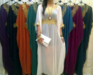 Model Baju Kaftan dan Trend Baju Gamis Kaftan Terbaru 2012