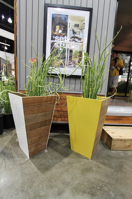 Dwell on Design 2013 Outdoor Garden Planters Shades of Green