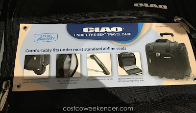 Ciao Under-the-Seat Travel Case: small, compact, and practical