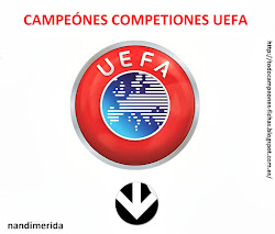 CAMPEONES CAMPEONATOS UEFA