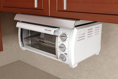 Adding Under Cabinet Toaster Ovens In Your Kitchen Space Saving