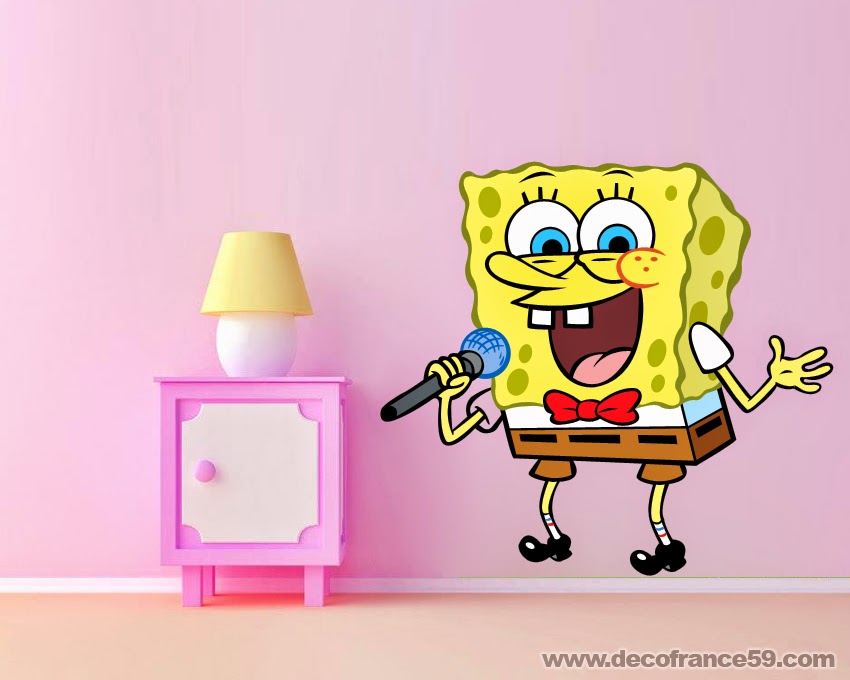 Stickers Sponge Bob | Decofrance59.com