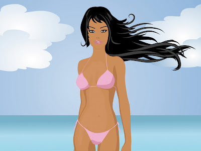 naughty vanessa bikini game online