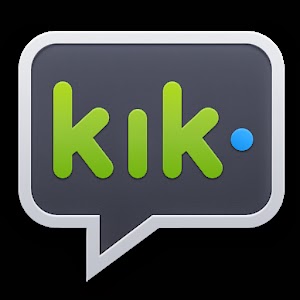 شعار برنامج الشات Kik Messenger كيك ماسنجر