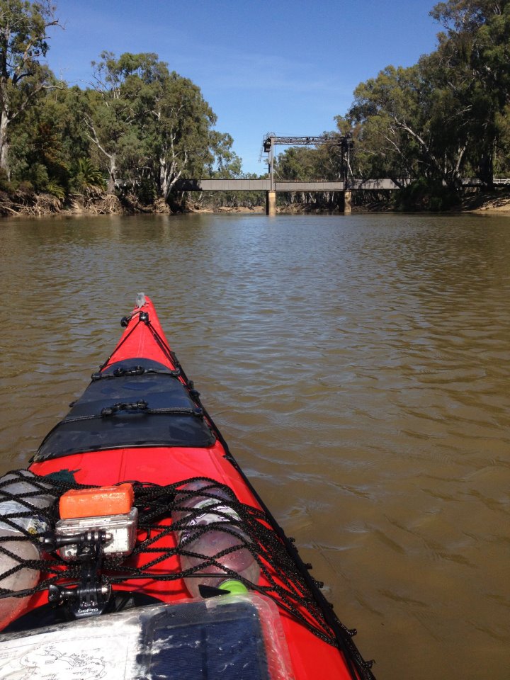 Murray River Kayak. Day 5 1489 to1435 km to the sea Murrabit, Mud