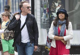 Danny Boyle and Rosario Dawson