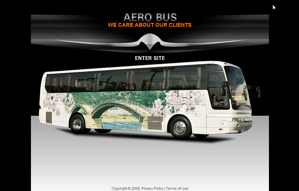 Transportation Template Free Bus site template Download Free