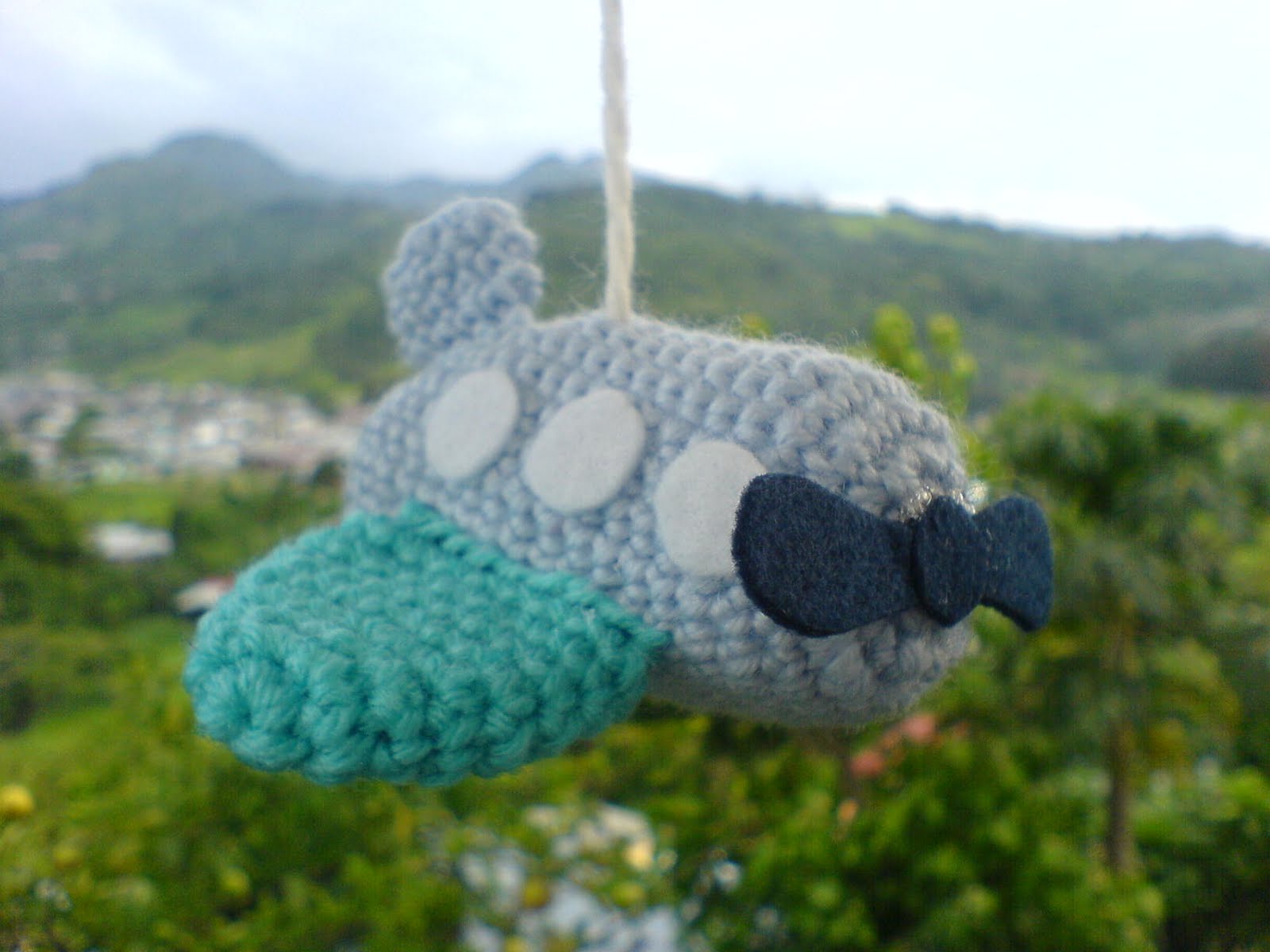 ... Amigurumi Patterns: Fly to the Sky Plane Crochet Pattern for a Mobile