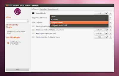 CompizConfig Settings Manager UNity settings