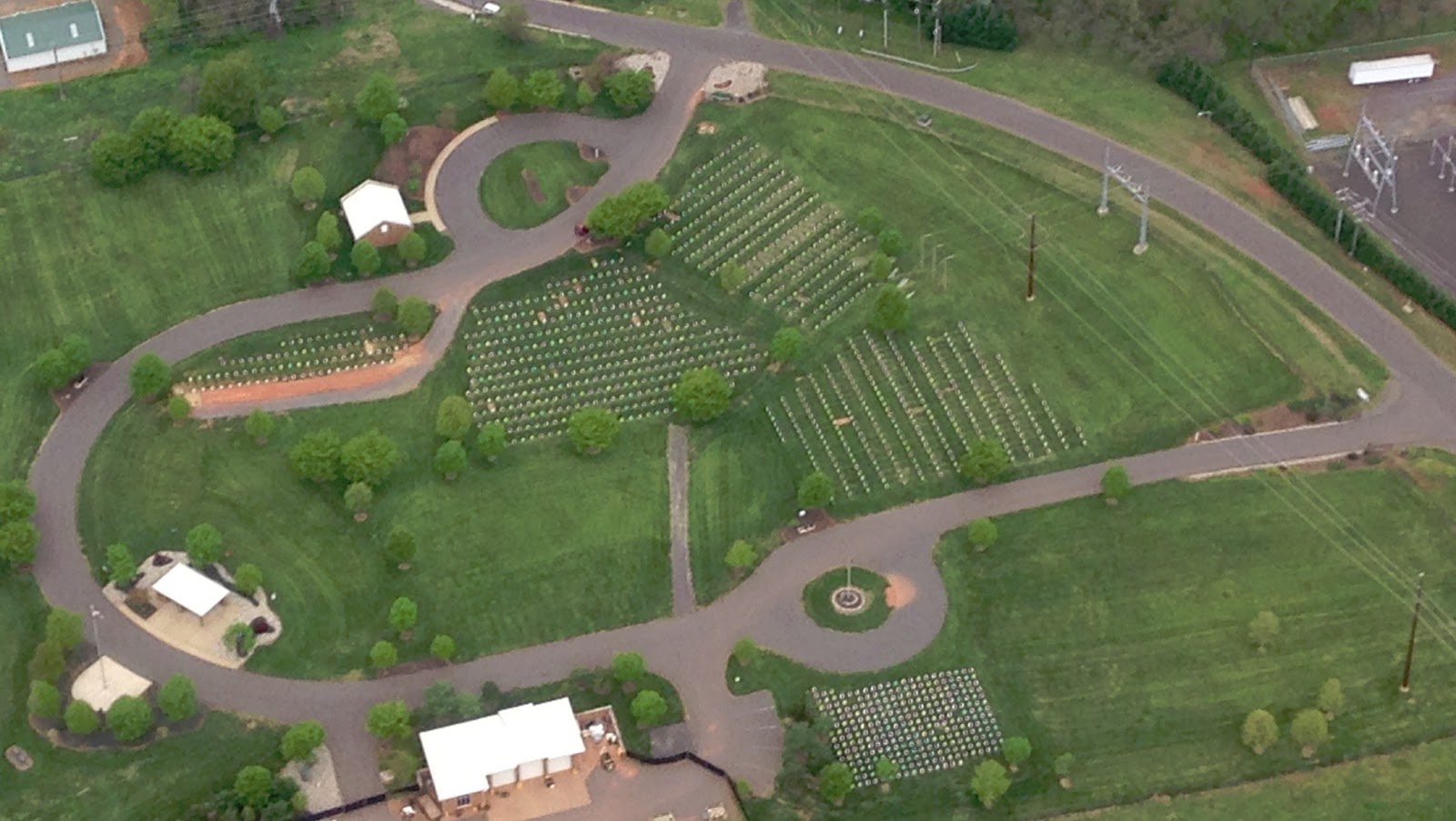 The Flying Genealogist Cemeteries from the Sky Culpeper National
