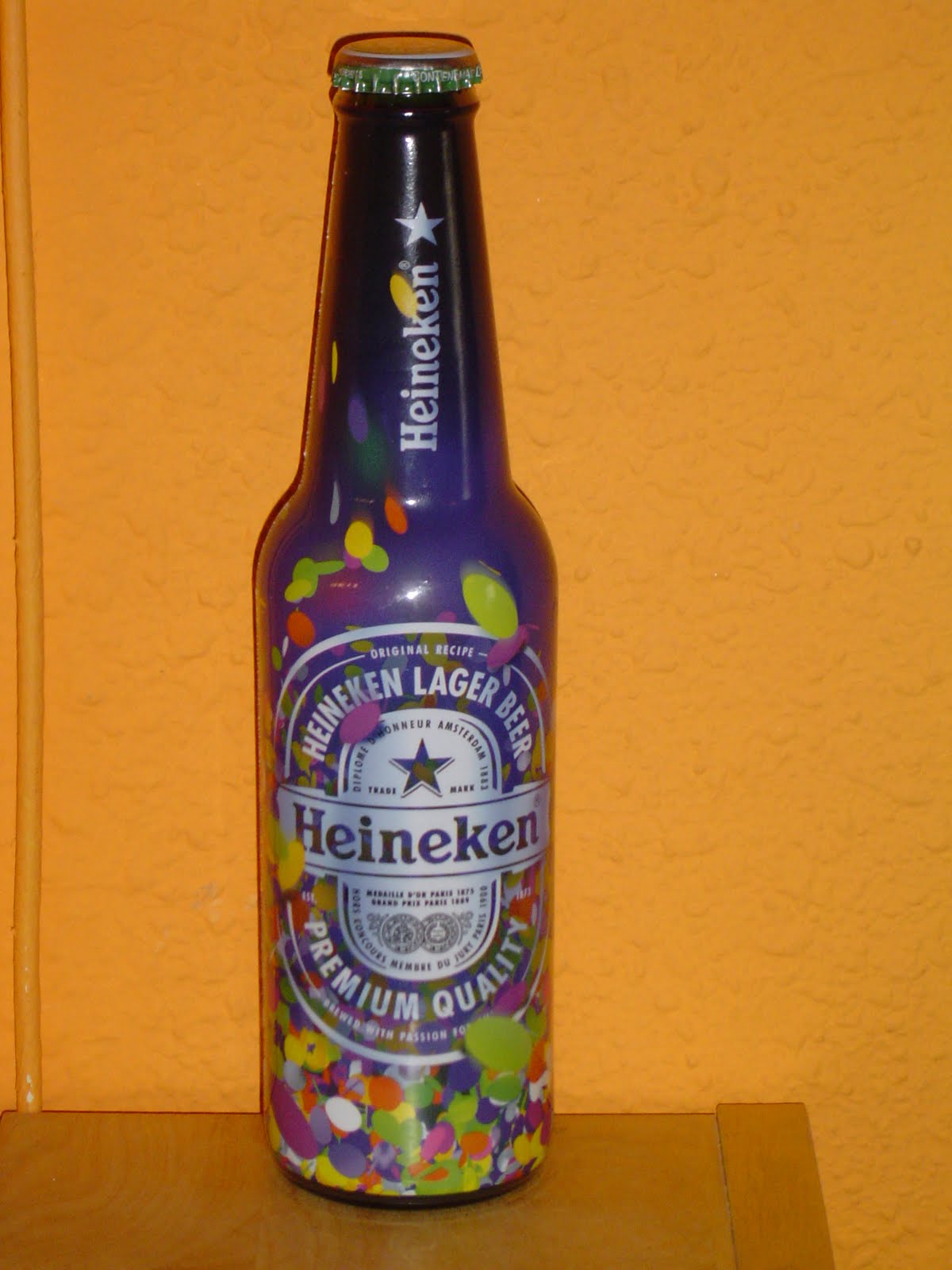 Coleccionando cervezas Heineken "Your Heineken Party"