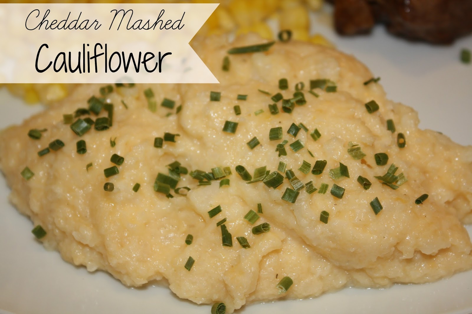 Skinny Jeans Cheddar Mashed Cauliflower