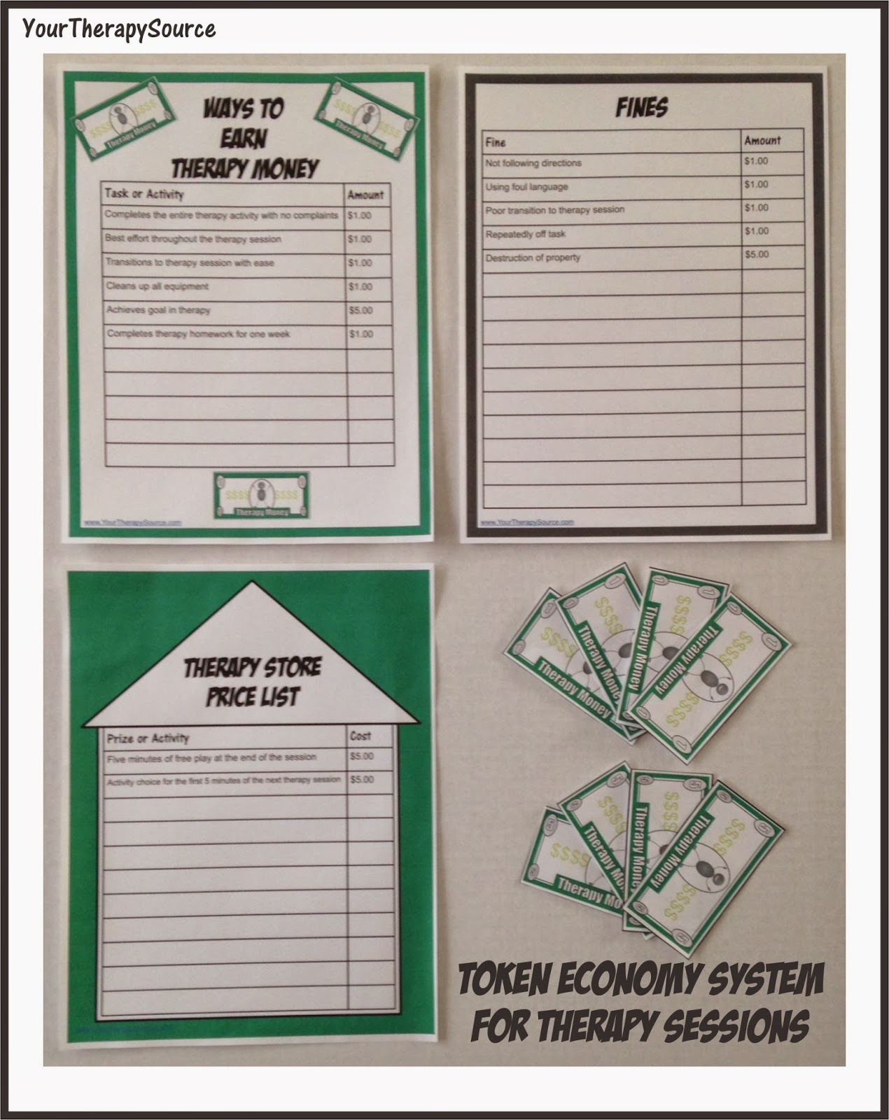 Token Economy System for Pediatric Therapy Sessions | Your ...