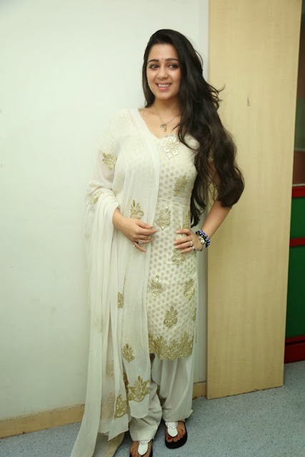 Charmi Kaur in Salwar Kameez at Radio Mirchi Charmi Kaur in Salwar Kameez at Radio Mirchi