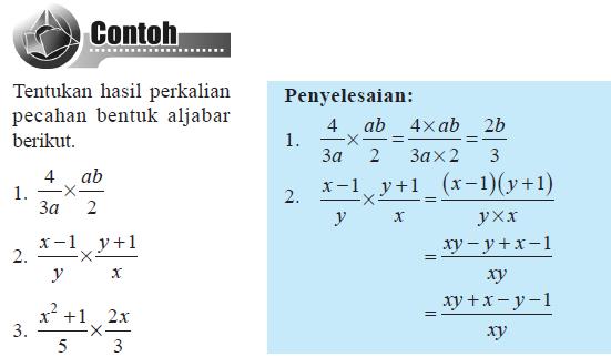 Contoh Soal Menyederhanakan Bentuk Aljabar Kelas 7