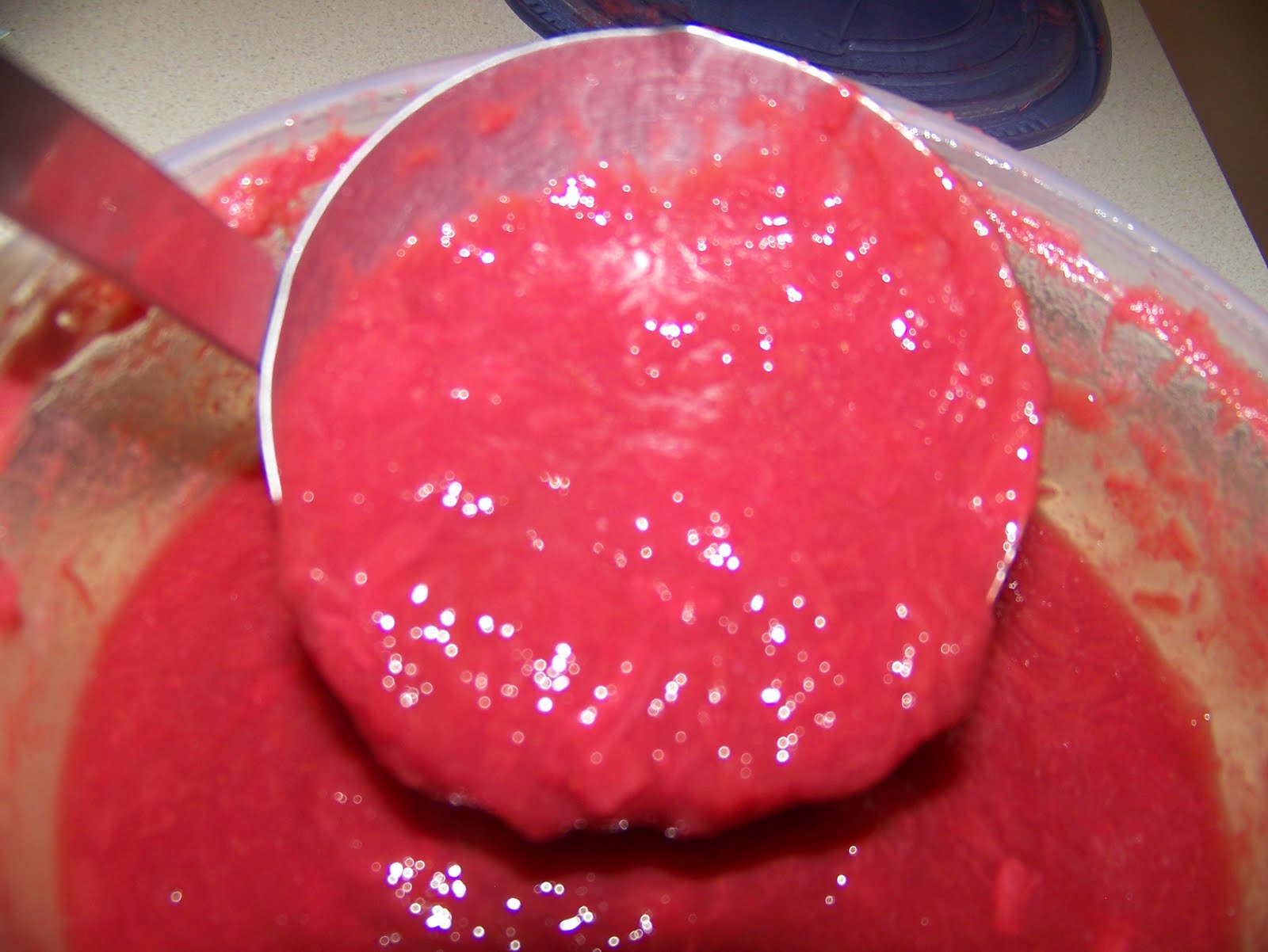 Ginny's Low Carb Kitchen Strawberry Rhubarb Sauce and Quick Icecream