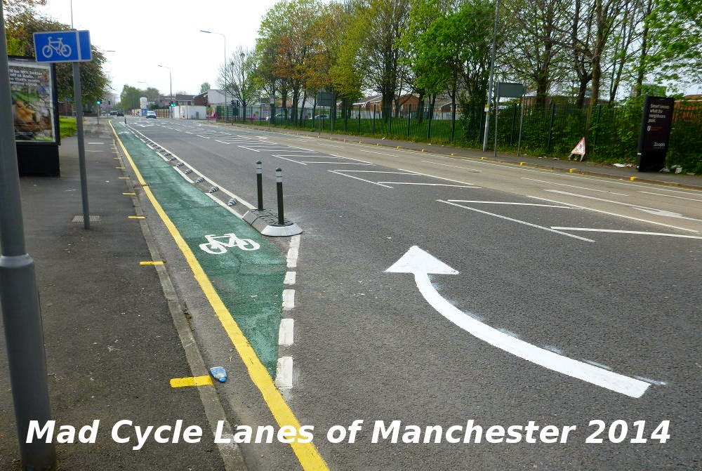 crap cycle lanes
