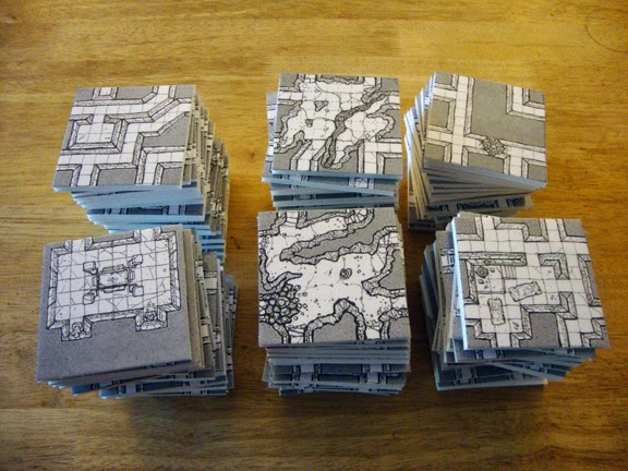 Smaller version of the "Large" geomorph tiles Smaller version of the "Large" geomorph tiles