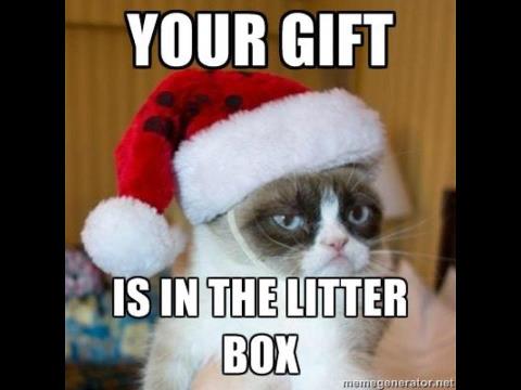 holiday open thread gift edition homeless monsters grumpy cat merry christmas