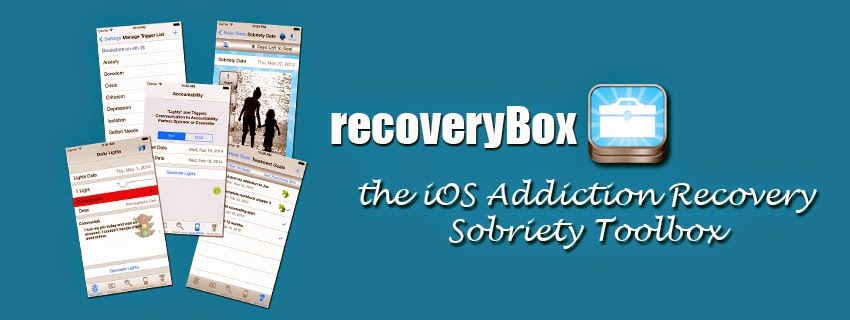 recoveryBox iOS App for Addiction Recovery 