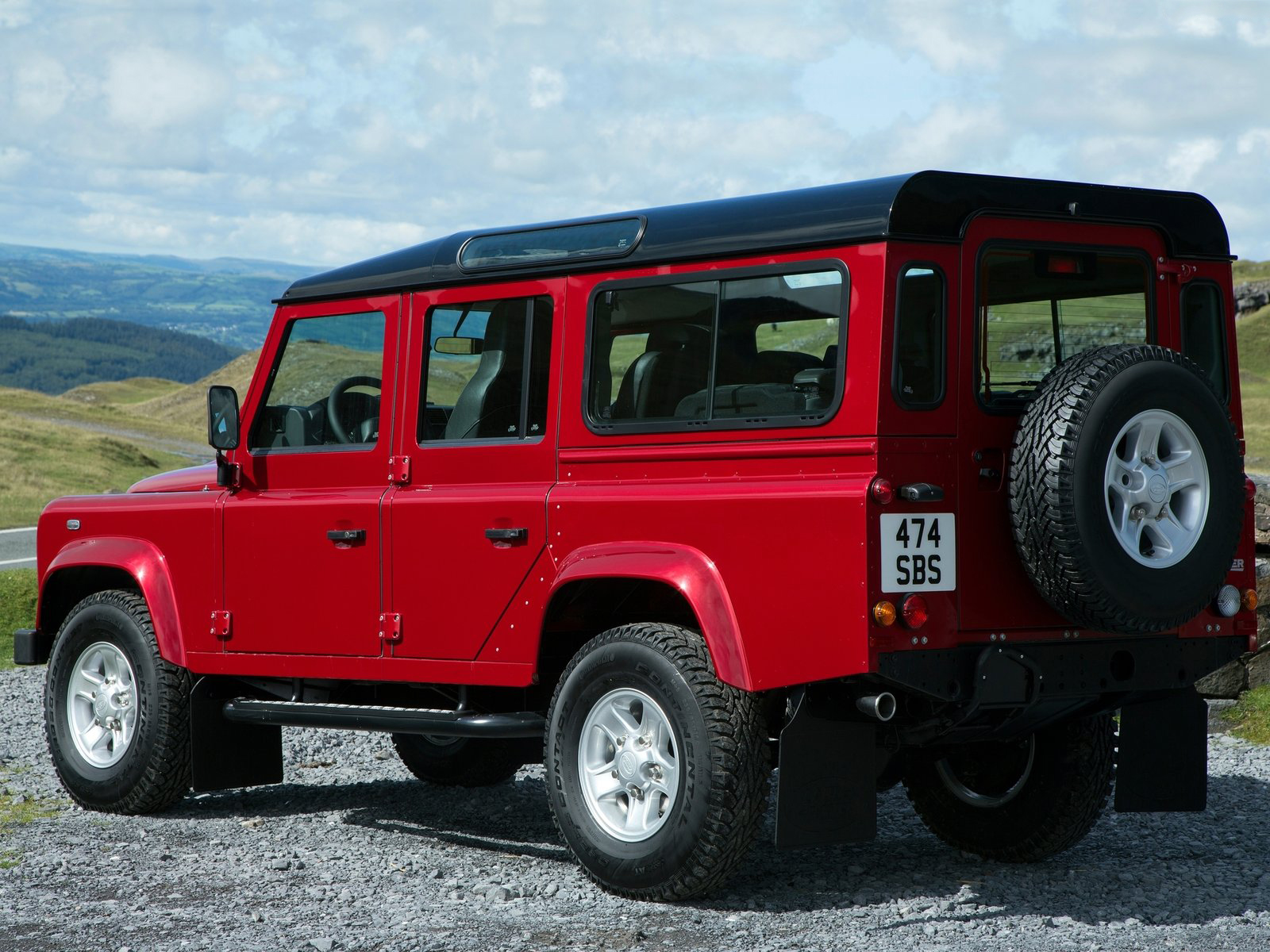 British grandfather Land Rover Defender 110 British grandfather Land Rover Defender 110