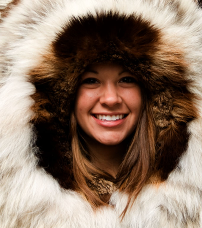My entry into the People category was this lovely young girl in Alaska in a...