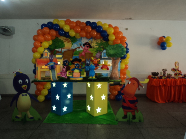 Decoração Backyardigans - Mesa 2 Metros