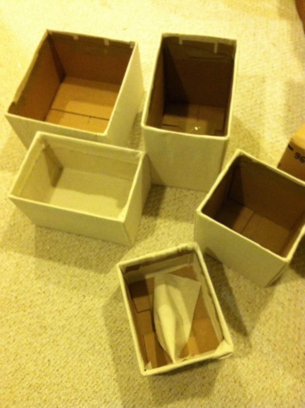Mission Atlas Canvas Storage Boxes DIY