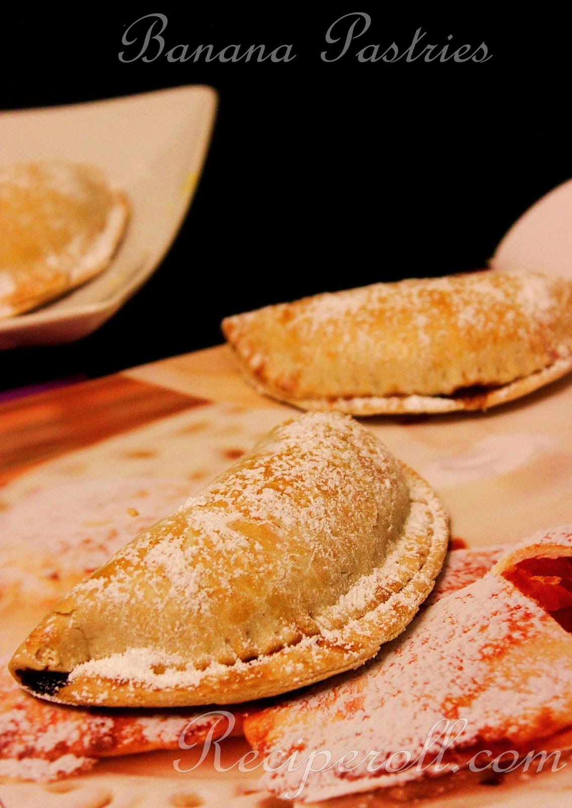 Banana Pastries | Pastry With Banana Dates Filling