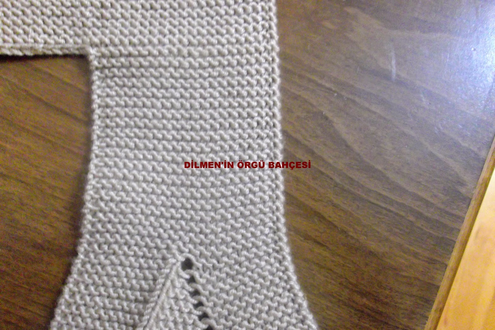 DİLMEN�İN ÖRGÜ BAHÇESİ KOLAY ERKEK BEBEK YELEĞİ