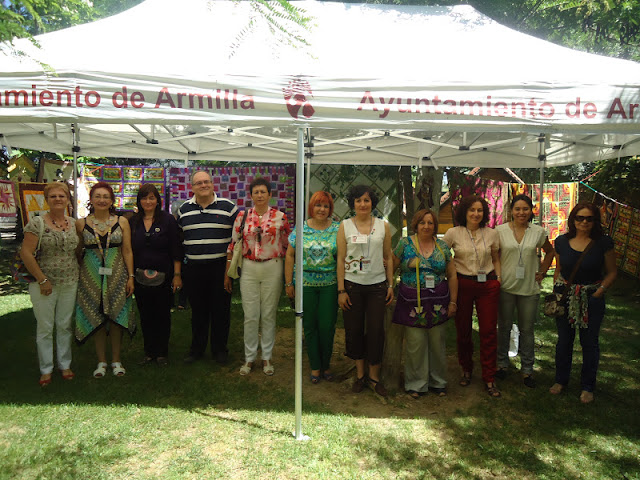 ACTO DE INAUGURACIÓN OFICIAL (AÑO 2012) III ENCUENTRO EXPOSICIÓN DE PATCHWORK DE ARMILLA 26-05-2012