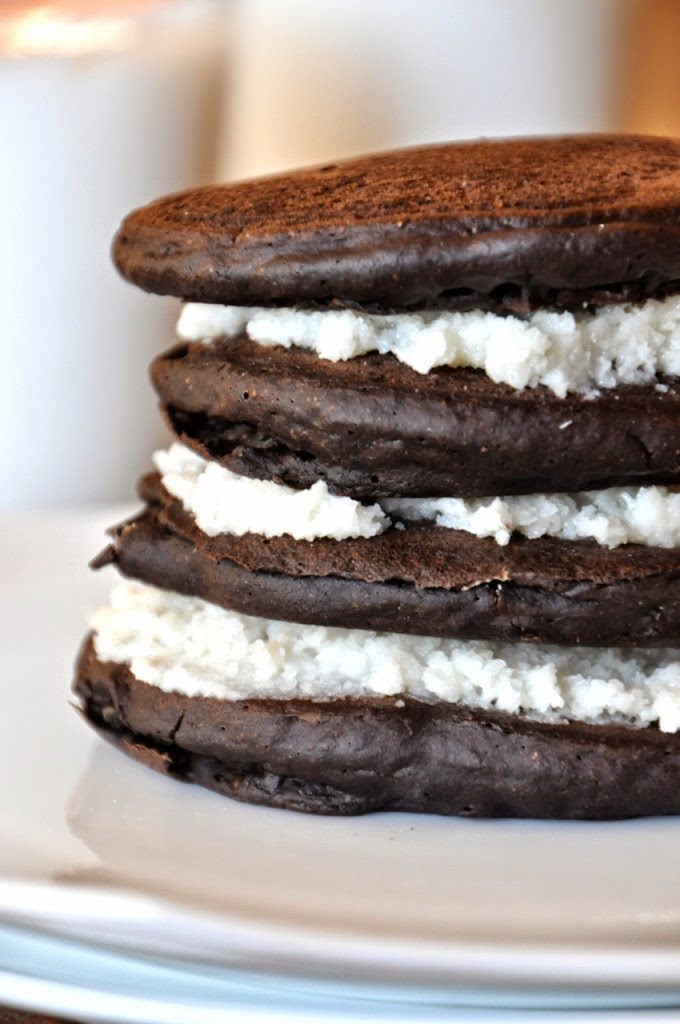 HEALTHY Oreo Cookie Pancakes Stelly Blog