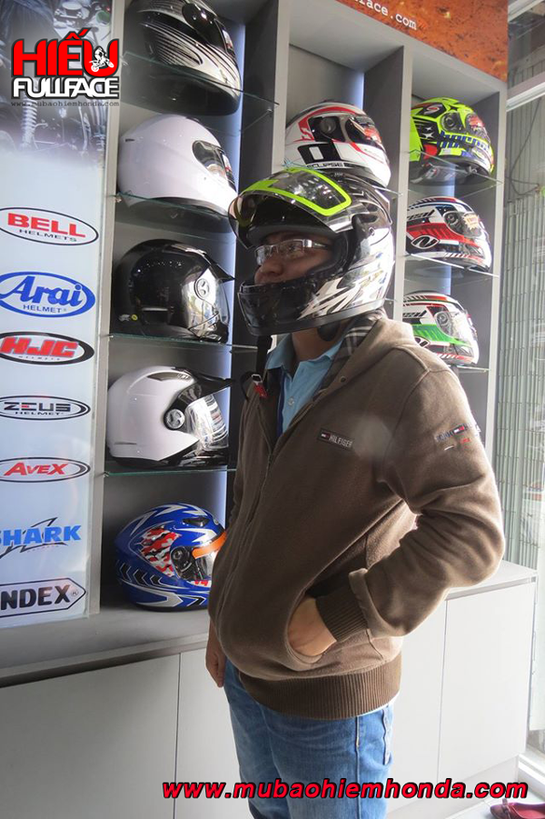 Chuyên bán nón bảo hiểm full face cho anh em có nhu cầu - 1