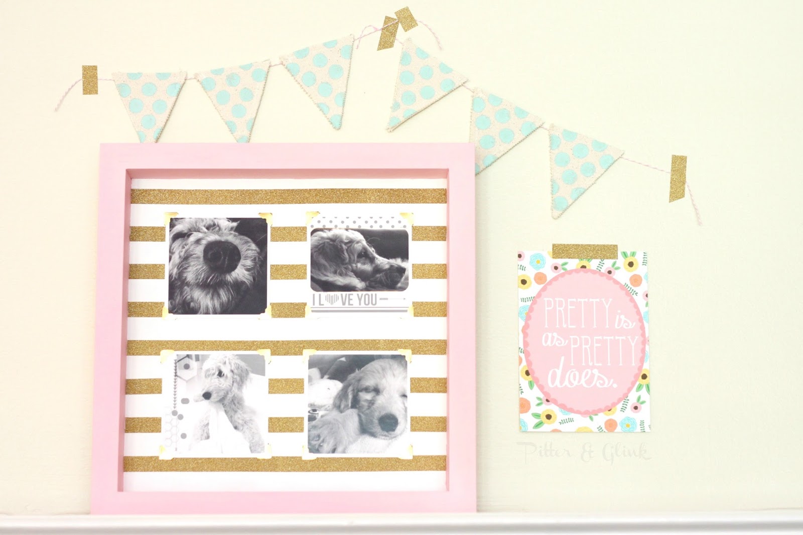 PitterAndGlink {DIY Interchangeable Instagram Photo Frame}