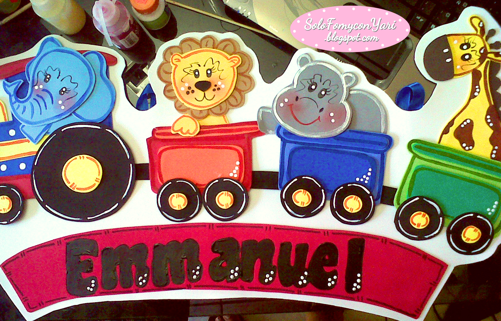 Solo Fomy: Nombres Decorados