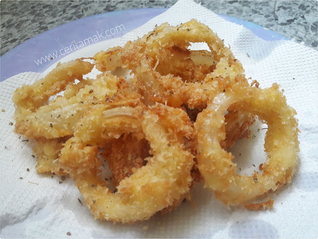 cara buat onion ring sedap dan mudah cara buat onion ring sedap dan mudah